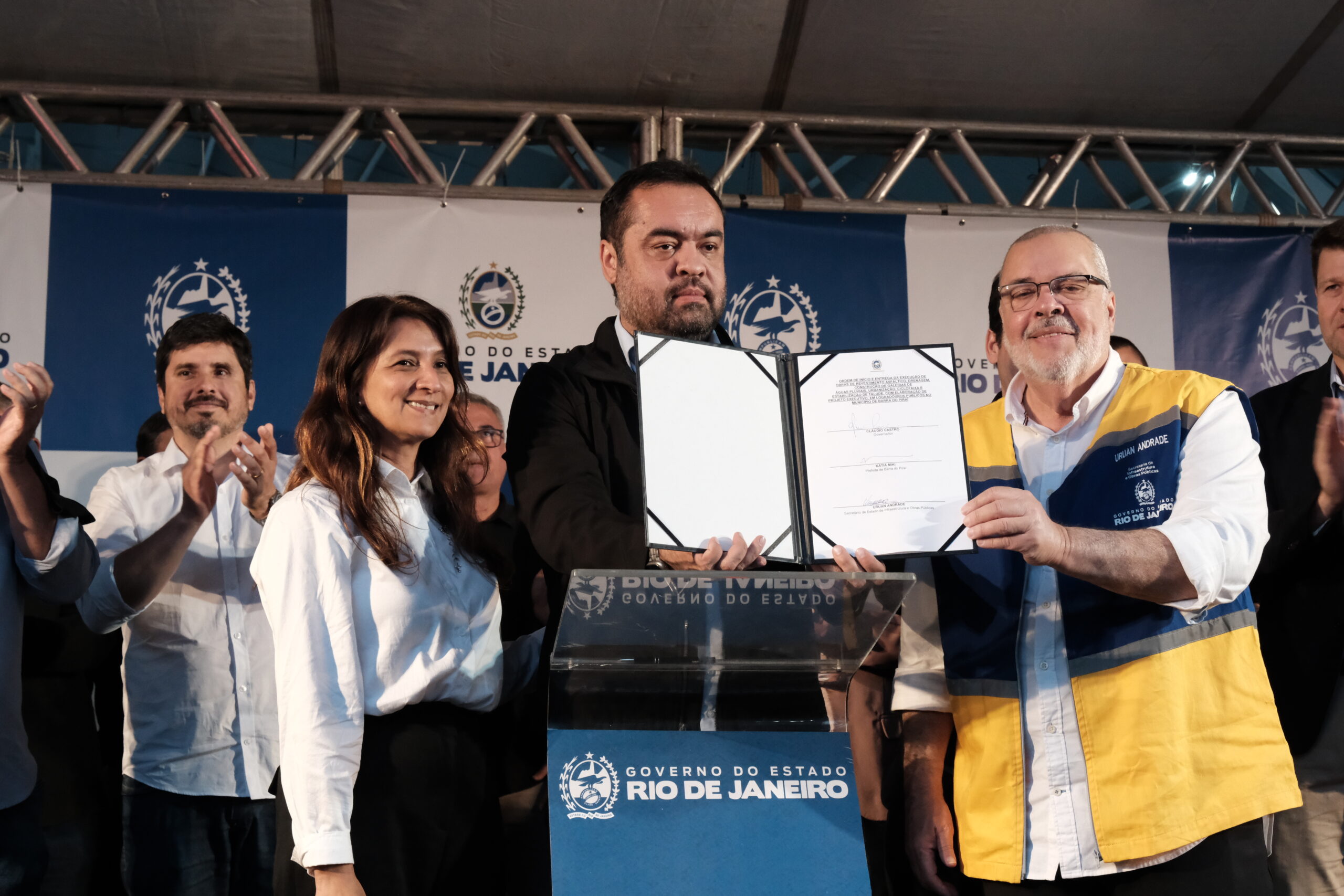 Cláudio Castro anuncia investimento de R$ 19 milhões em infraestrutura para Barra do Piraí