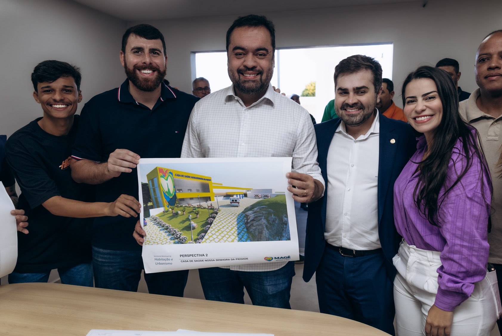 Magé: governador anunciou investimentos de mais de R$ 50 milhões e entregou 17 novas viaturas para o batalhão local da PM