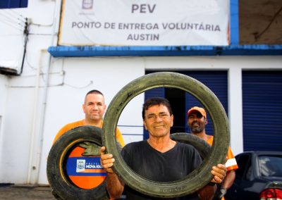 Nova Iguaçu: Ecoponto Municipal já recolheu mais de 22 mil pneus para reciclagem em 2025