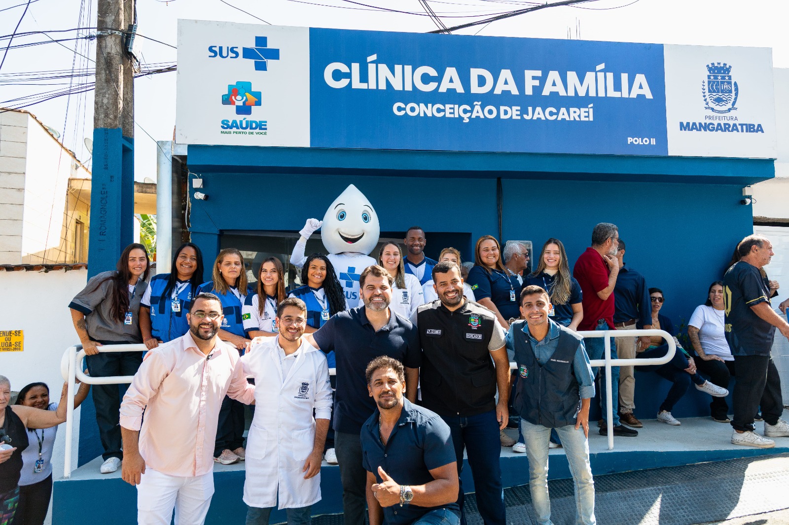 Moradores de Mangaratiba ganham sua primeira Clínica da Família
