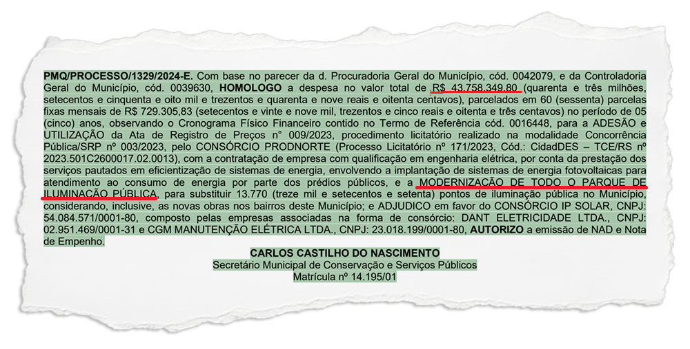 Queimados: Contrato de R$ 43 milhões não garante qualidade, mas Câmara deve achar pouco e aprova aumento de 60% na taxa de iluminação