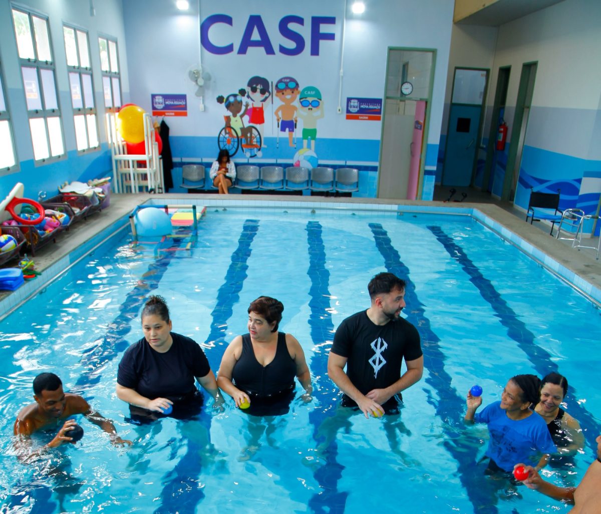 Nova Iguaçu: Centro de Atenção em Saúde Funcional é referência em fisioterapia aquática e transforma a vida de centenas de pacientes