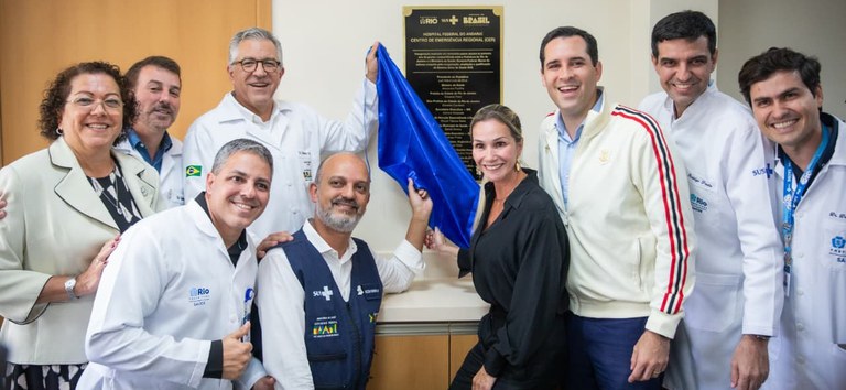 Rio: Ministro da Saúde inaugura novas instalações nos hospitais do Andaraí e Cardoso Fontes