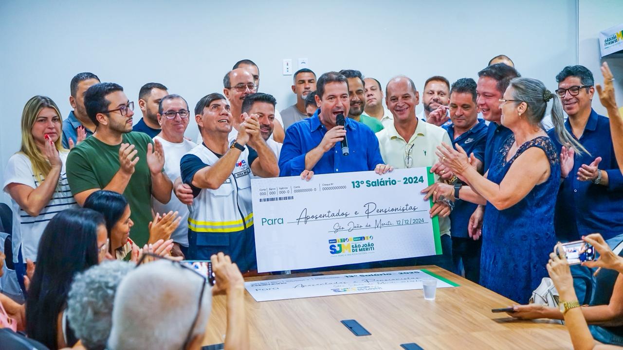Meriti: Aposentados e pensionistas recebem nesta sexta-feira o 13º de 2024 e o deste ano no dia 19