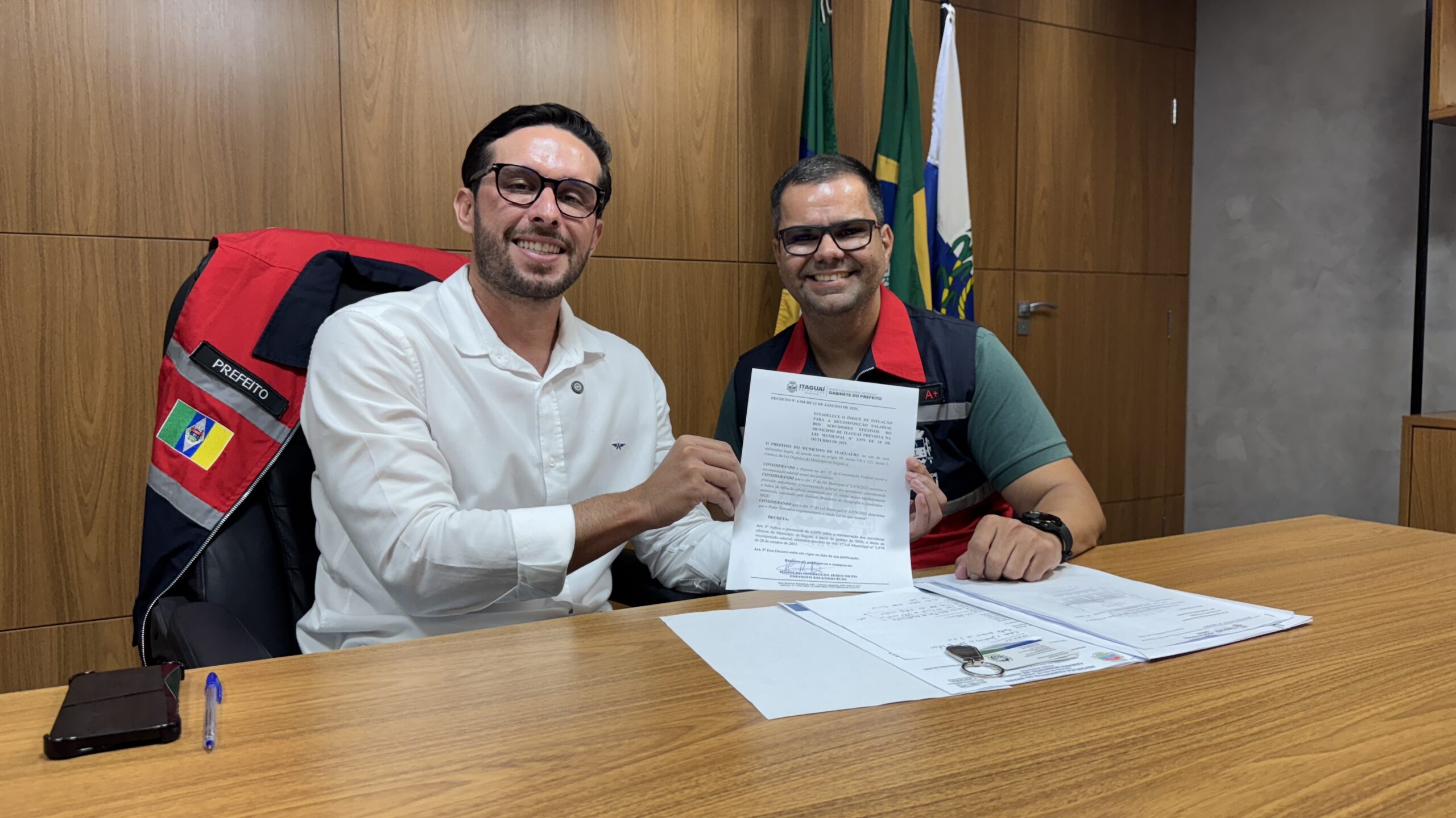 Itaguaí: Prefeitura anuncia calendário anual de pagamentos e recomposição salarial dos servidores