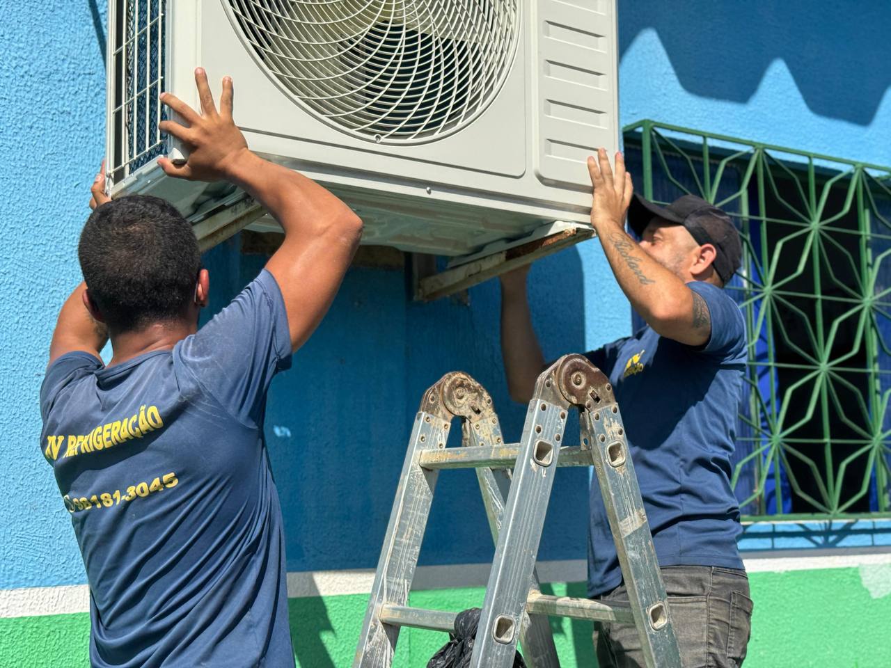 Japeri: Climatização marca volta às aulas em unidade escolar da rede municipal