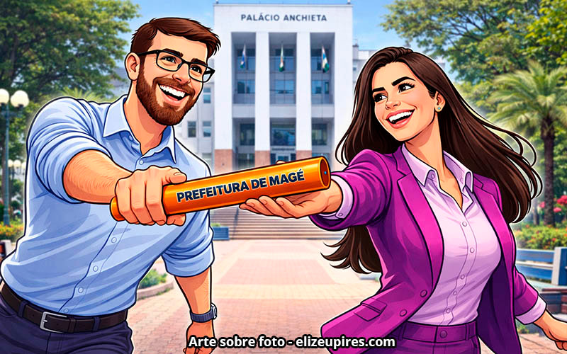 Prefeito de Magé passa o “bastão” para a irmã e confirma pré-candidatura a deputado federal