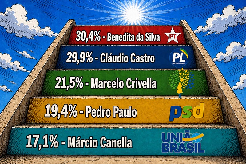Para ter chance de vitória Canella precisaria torcer pela impugnação de Claudio Castro