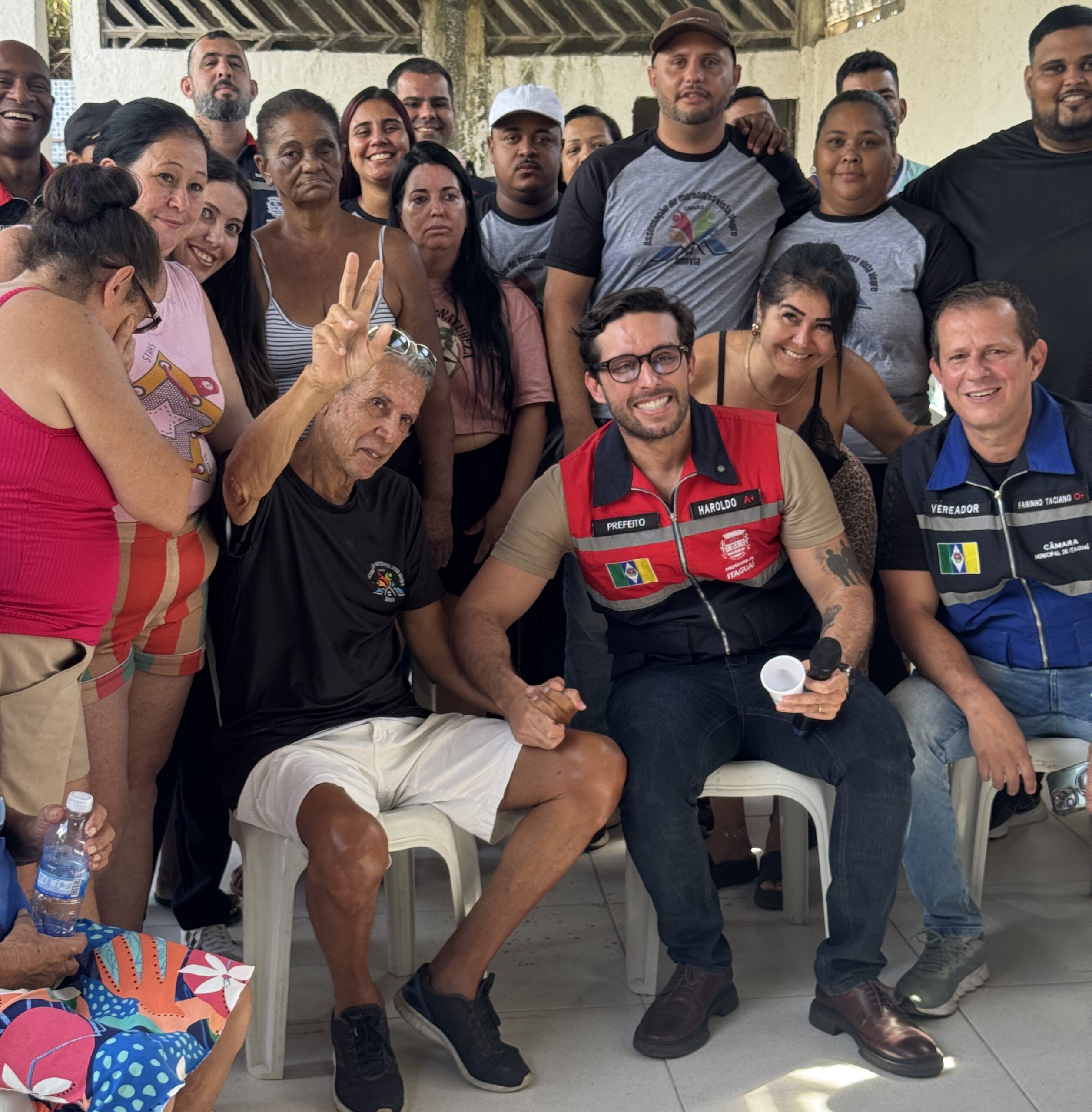 Itaguaí: Em mais uma reunião aberta, prefeito anuncia ações para reverter abandono histórico de comunidade do bairro Vista Alegre