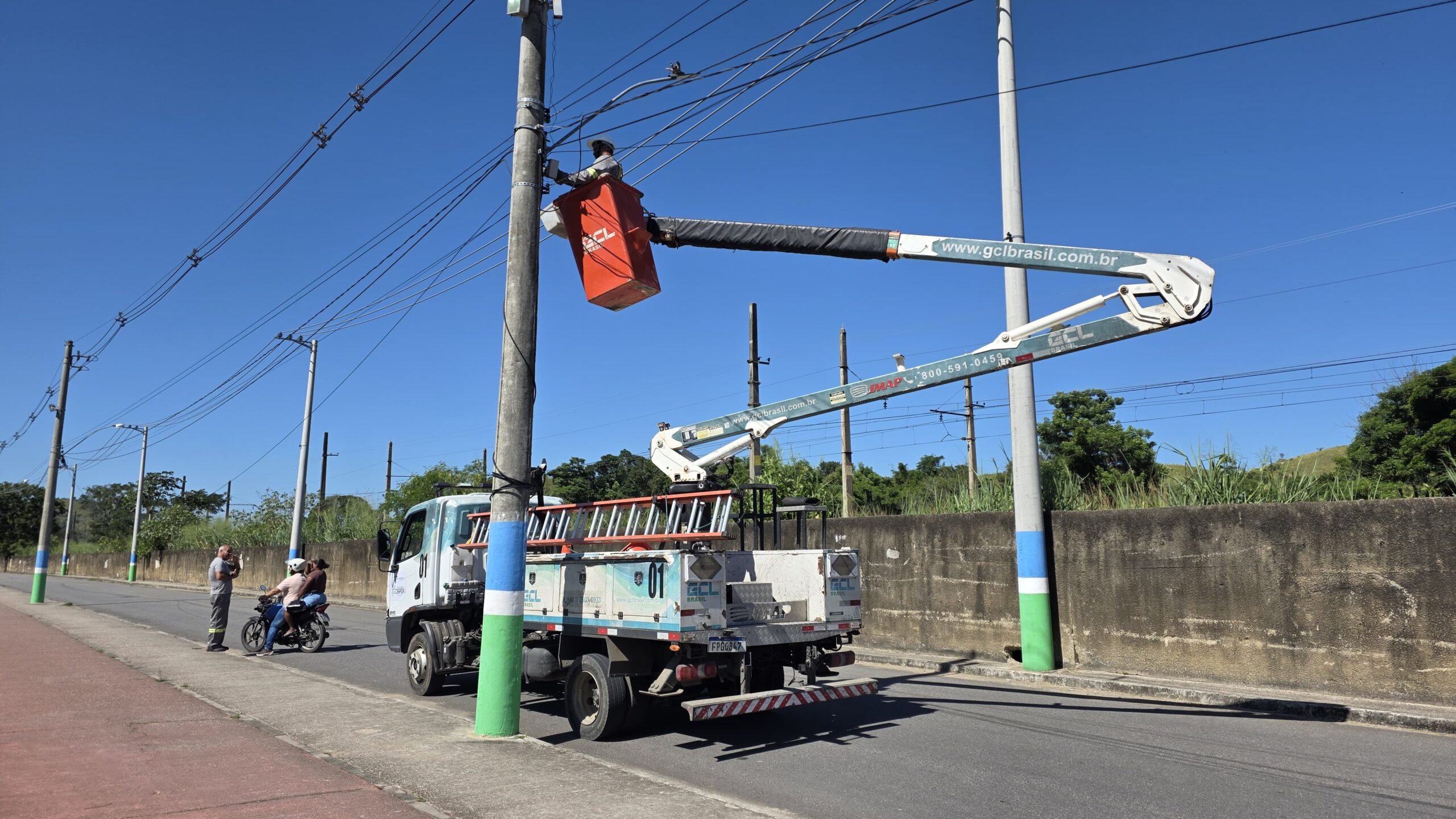 Japeri: Iluminação pública ganha reforço com novos pontos de LED