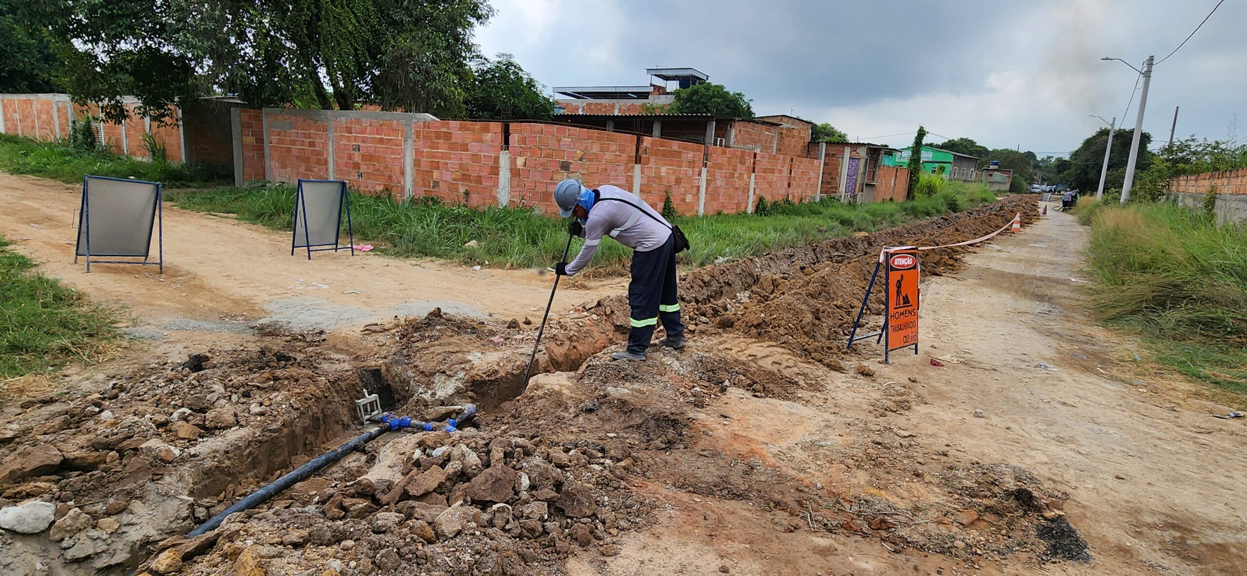 Queimados: obras na Vila Central e Vila Americana vão melhorar o abastecimento para milhares de moradores que vão ganhar nova rede de água