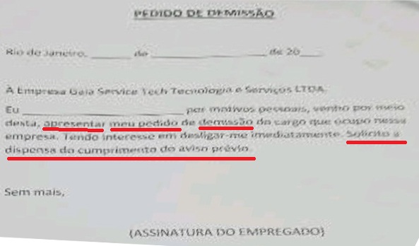 Caxias: Empresa que já recebeu mais de R$ 750 milhões por terceirização de mão de obra estaria exigindo que trabalhadores assinem pedido de demissão