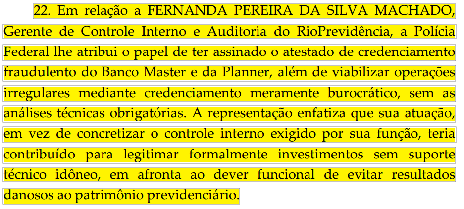 Itaguaí: Ex-presidente do Itaprevi teria assinado atestado fraudulento no caso das aplicações do Rioprevidência no Banco Master