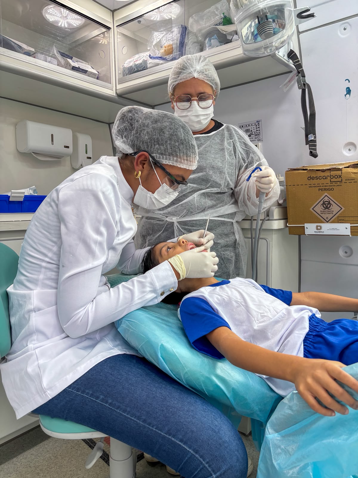 Japeri: Saúde Bucal leva Unidade Odontológica Móvel às escolas