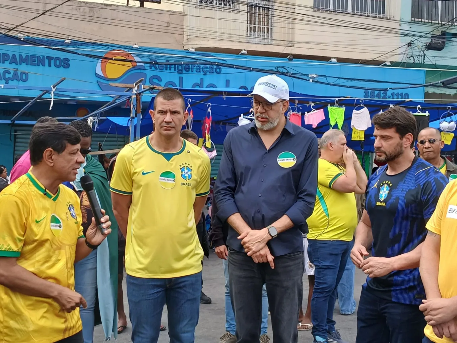 Uma recepção nada animada em Caxias