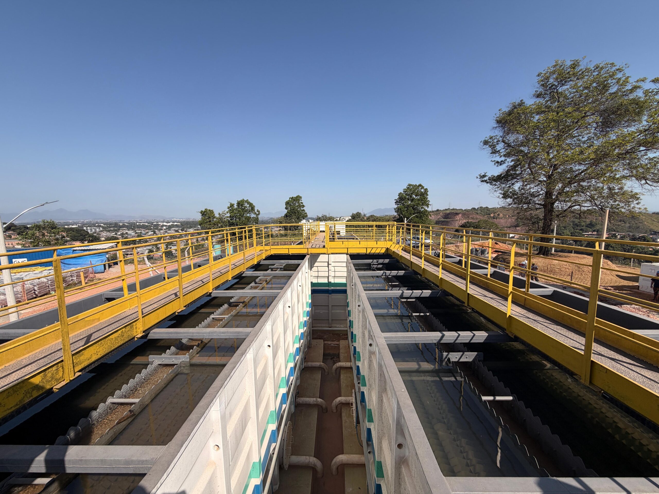 Nova estação de tratamento vai reforçar abastecimento de água em Duque de Caxias