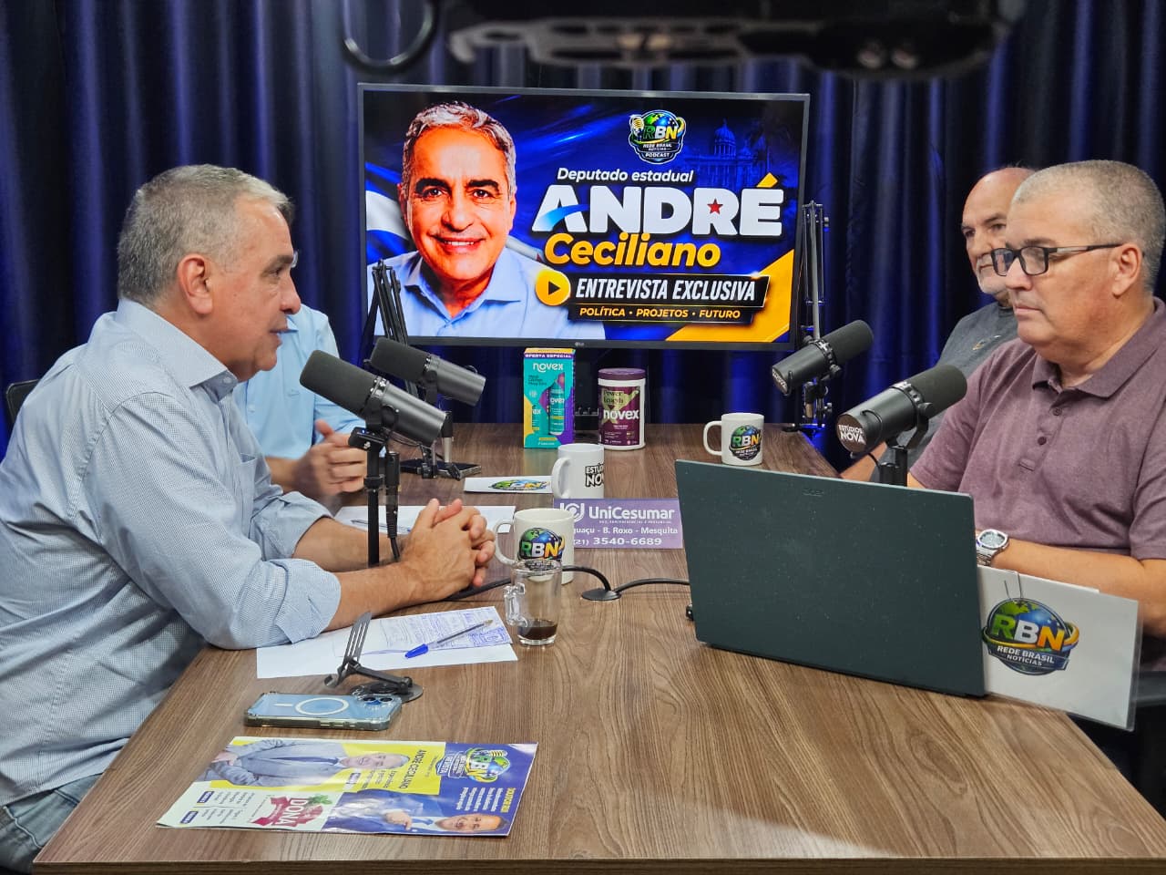 André Ceciliano destaca ações e propostas para o desenvolvimento da Baixada Fluminense