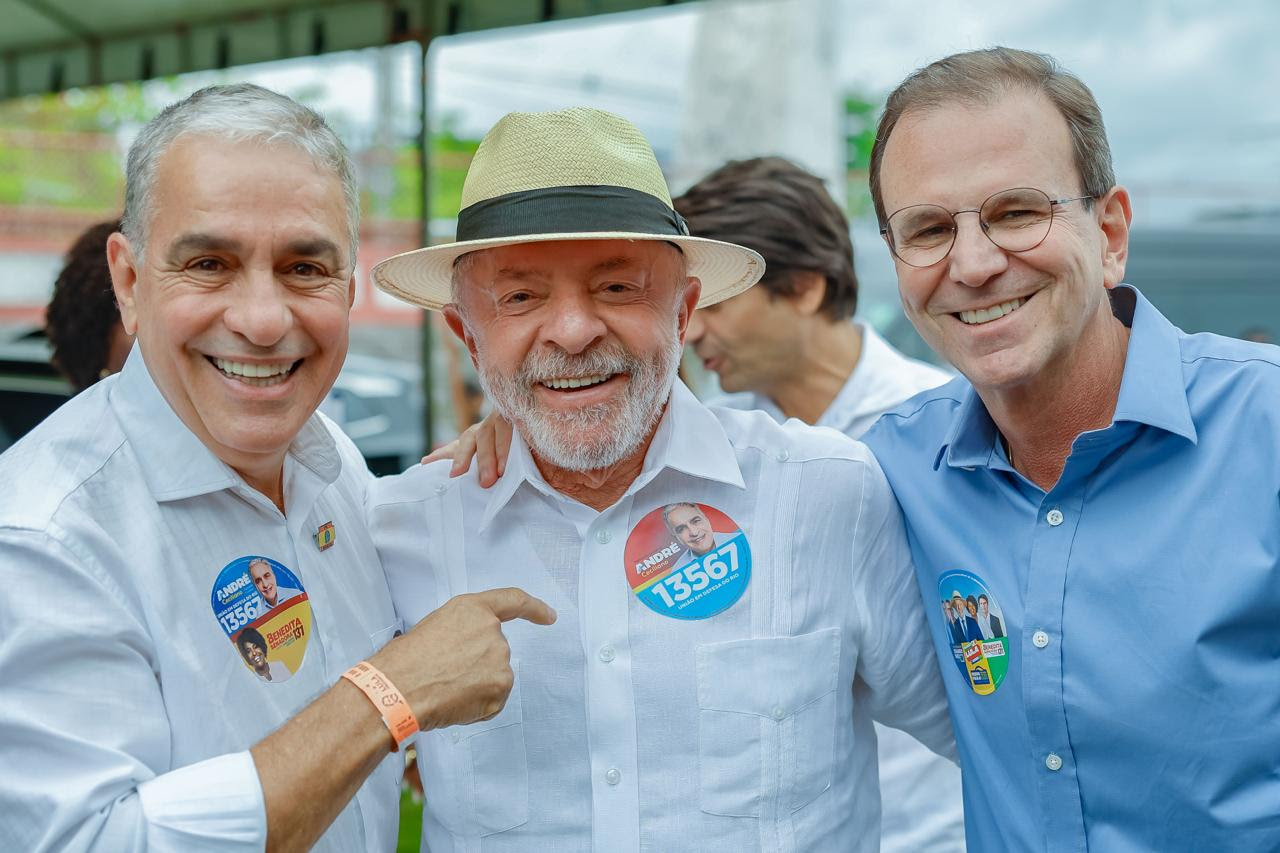 André Ceciliano se encontra com Lula e Paes e intensifica agenda no primeiro sábado da campanha