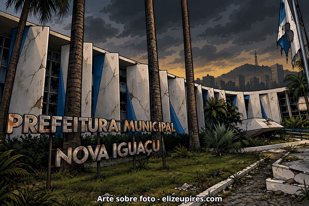 Charge com o Futuro de Nova Iguaçu