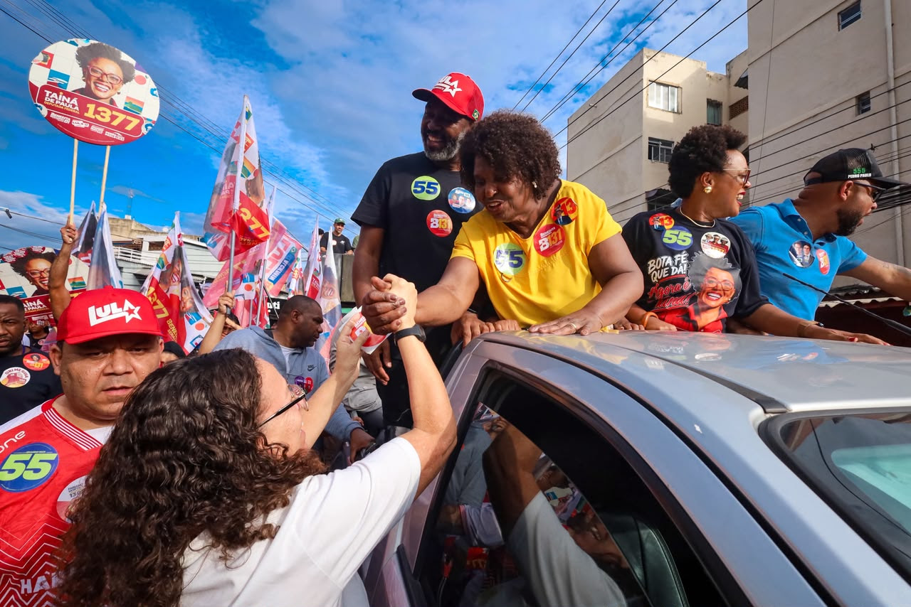 Benedita diz que Lula não olha sigla partidária e defende investimentos no Rio