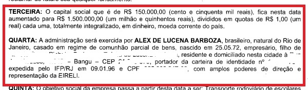 Empresa do transporte escolar de Caxias com contrato investigado pela PF tem como sócio ex-secretário de Itaguaí
